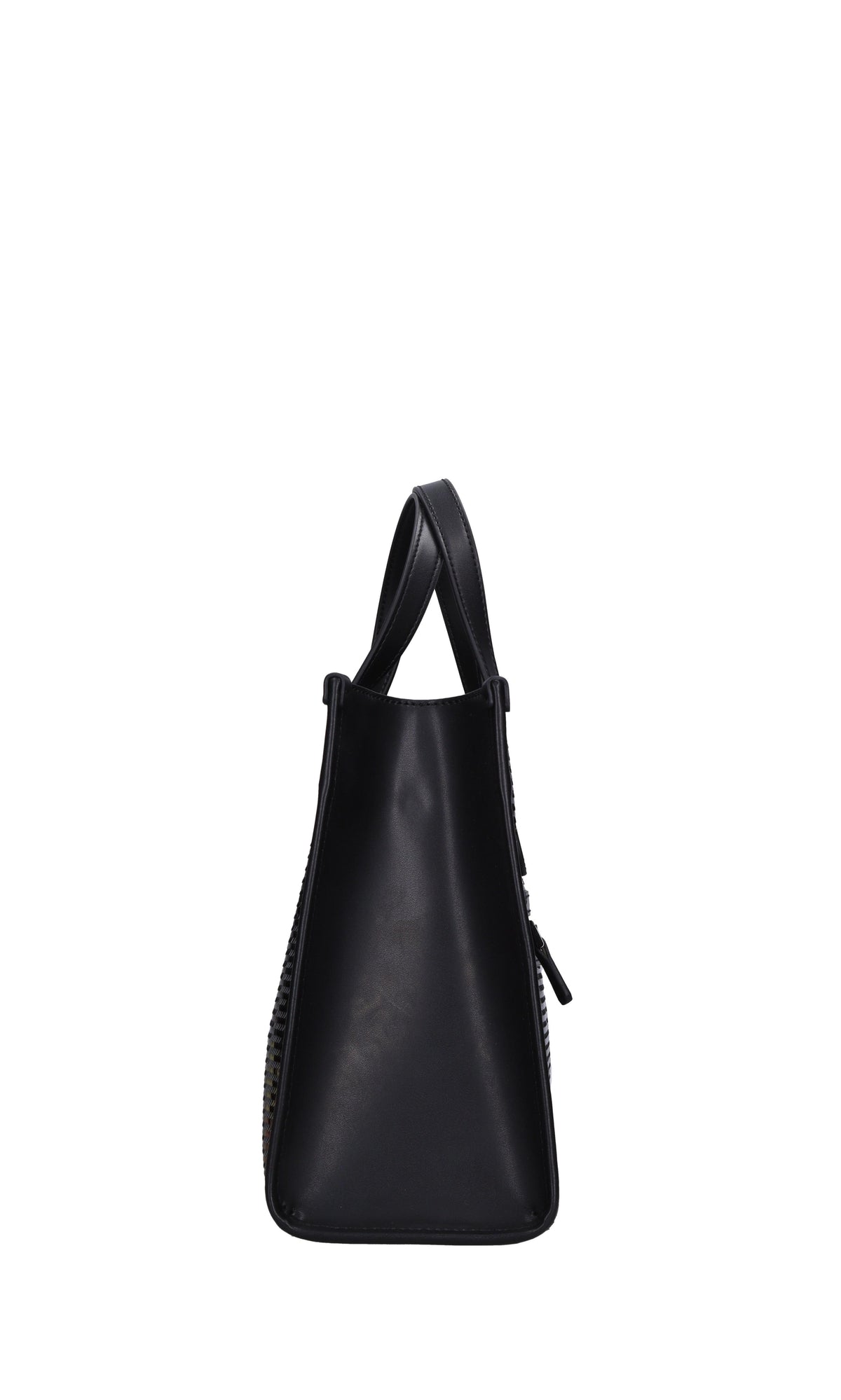 Borsa in ecopelle e pailettes 