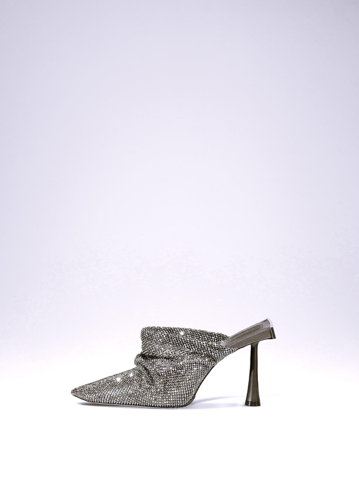 <BR/>Mules Goliarda in pelle e strass 