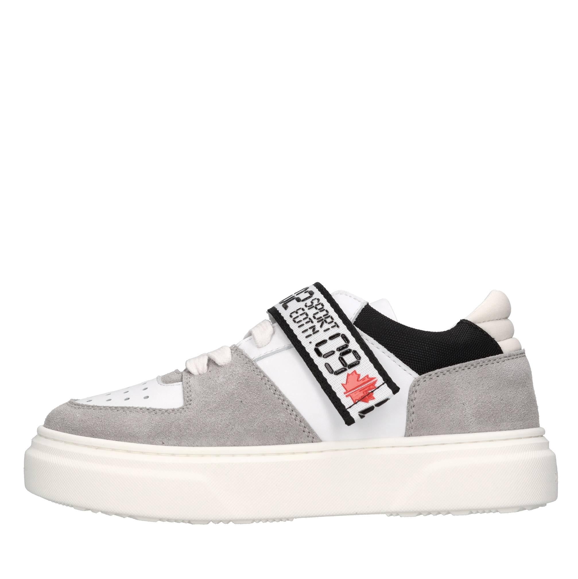 Sneakers in pelle e camoscio 