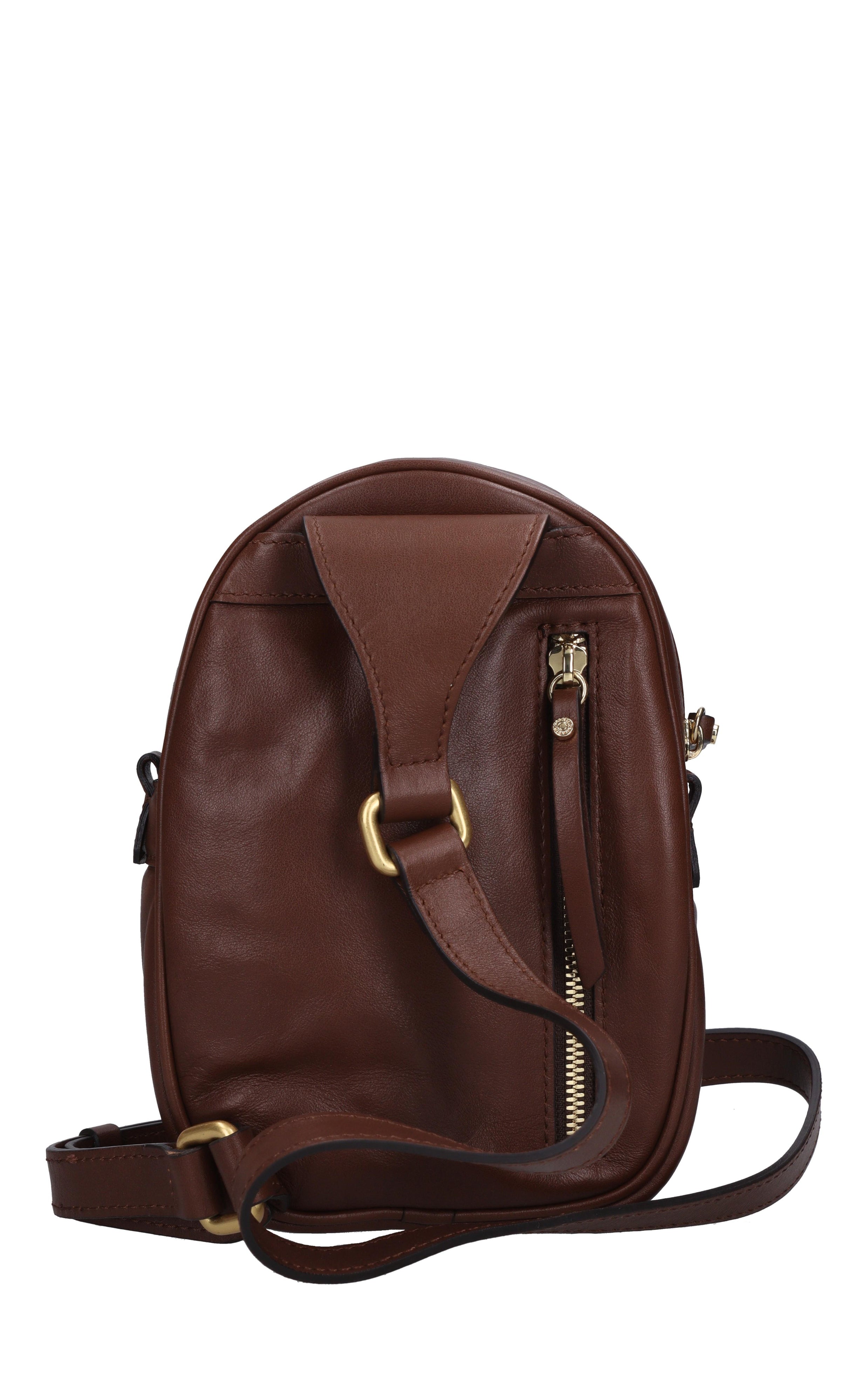 Zaino mini in pelle 