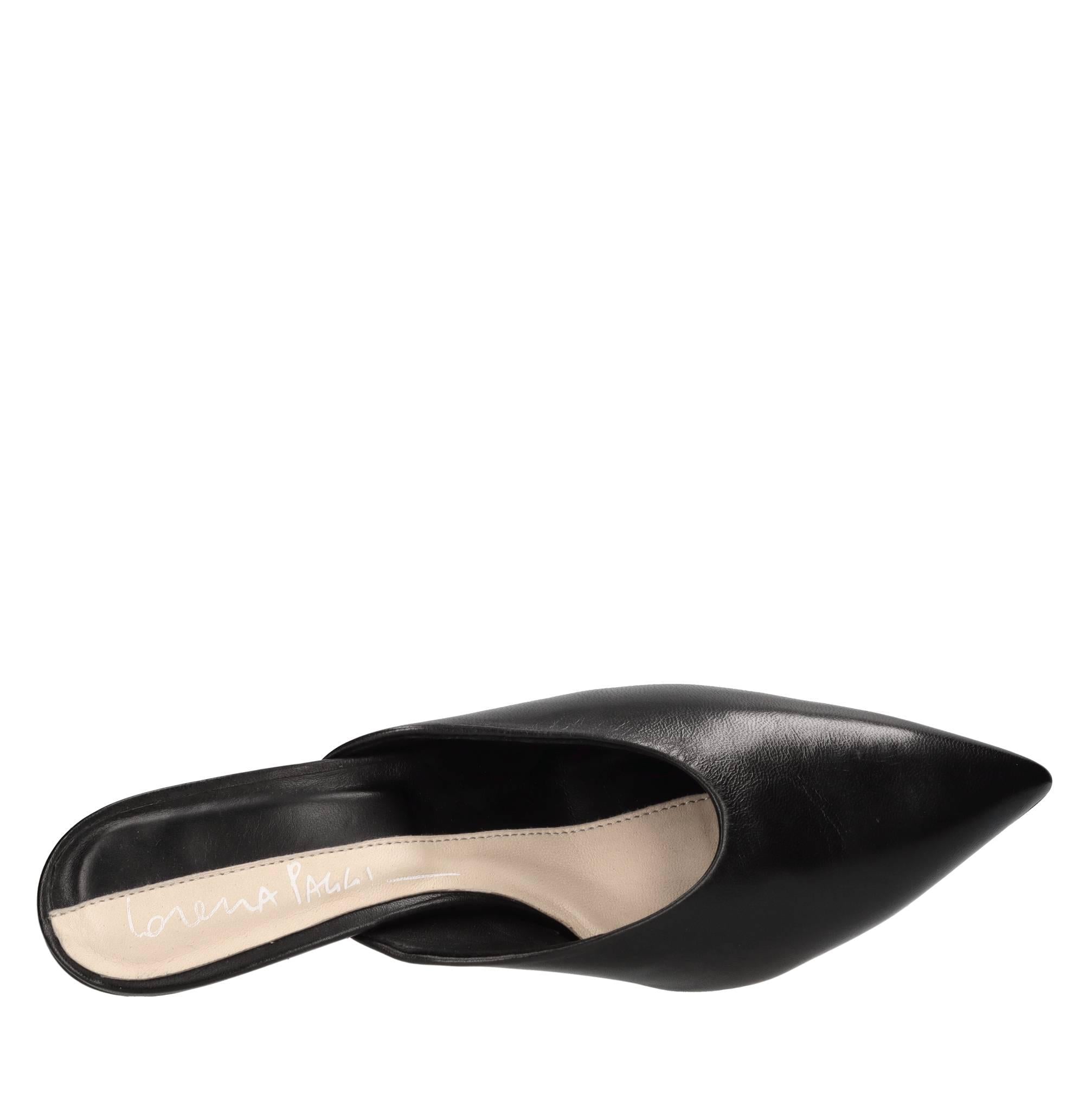 Mules in pelle 