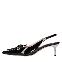 Décolleté slingback Suzie in vernice 