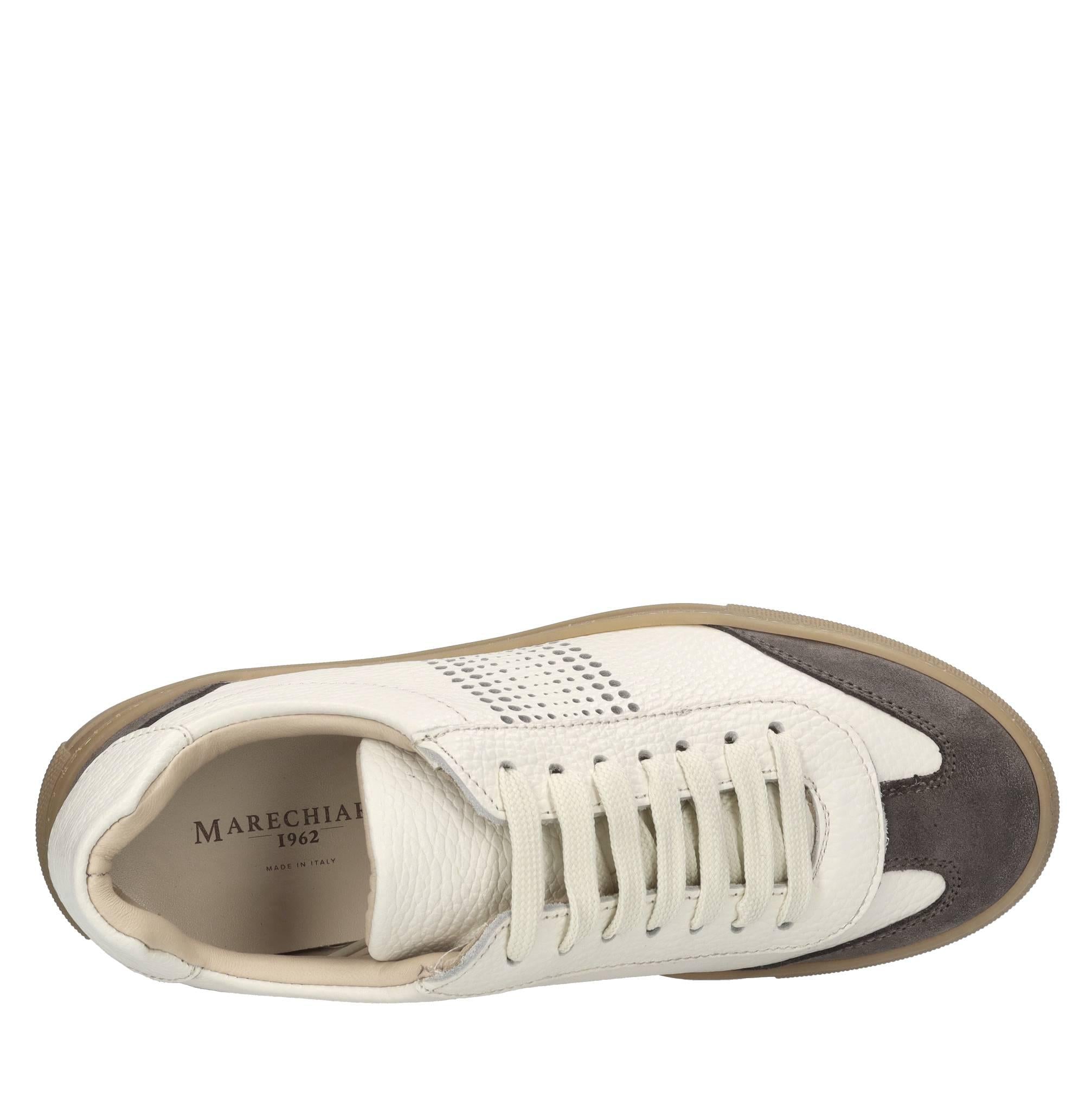Sneakers in pelle e camoscio 