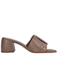 Mules in pelle 