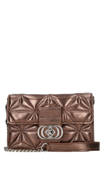Borsa in pelle laminata 
