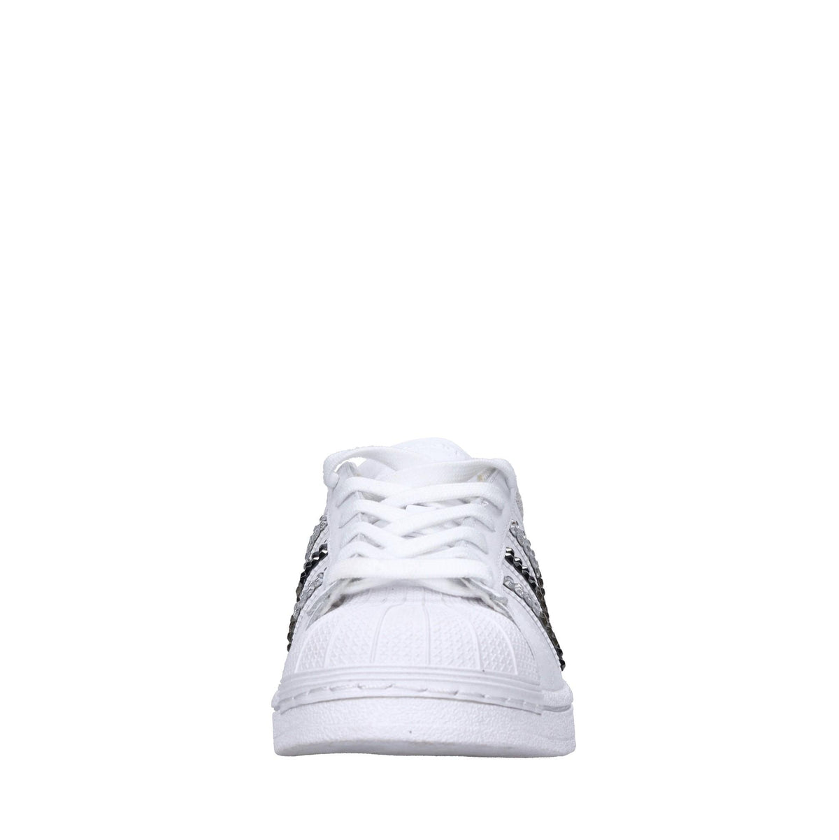 Sneakers in pelle,ecopelle e glitter 