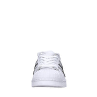 Sneakers in pelle,ecopelle e glitter 
