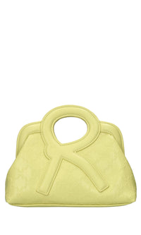 Borsa R Mini Frame Bag in ecopelle 