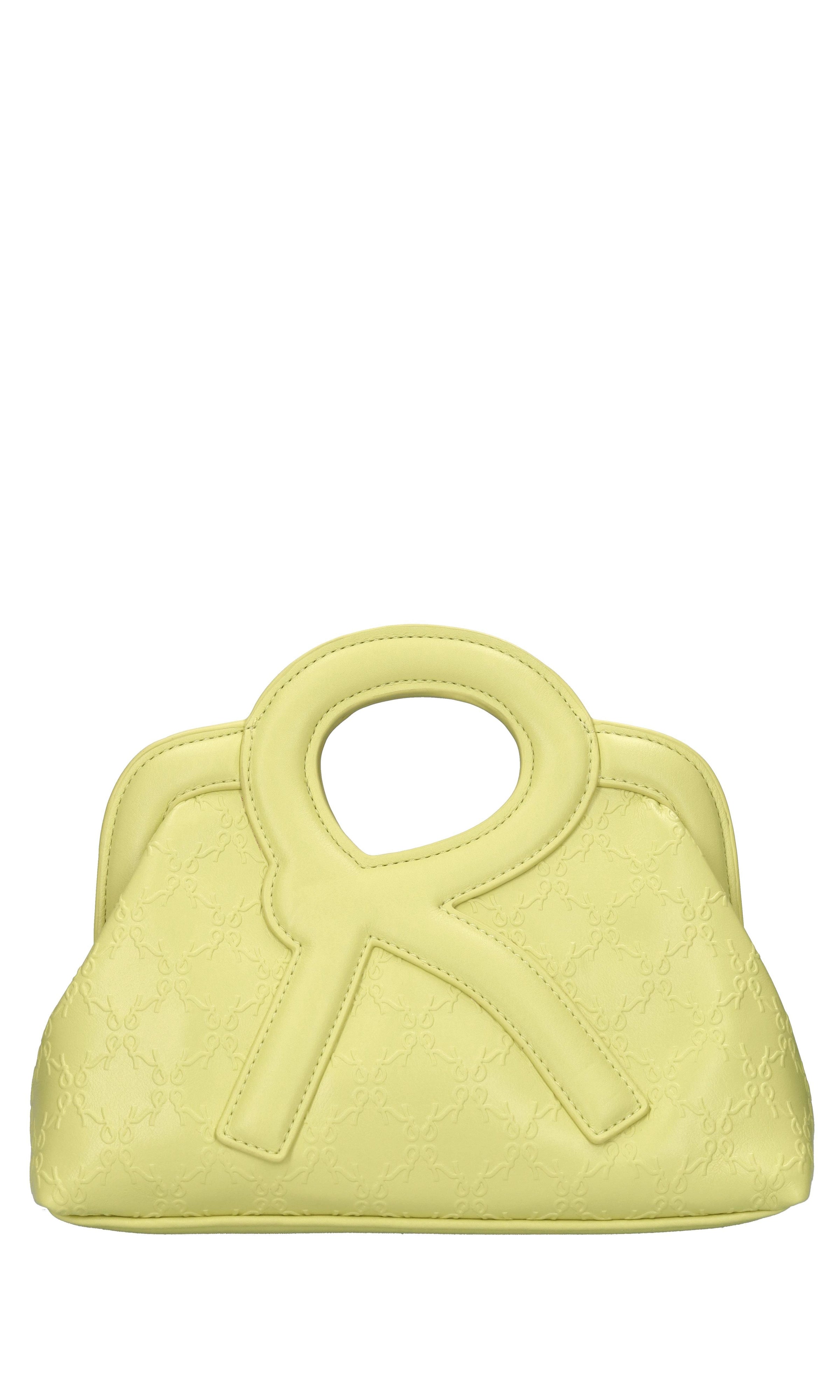 Borsa R Mini Frame Bag in ecopelle 
