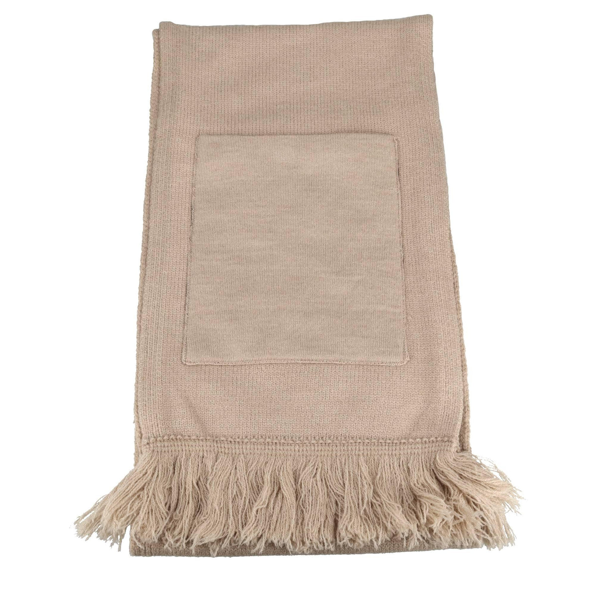 Sciarpa con tasche 