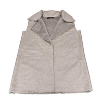 Gilet in tessuto eco-pelliccia 