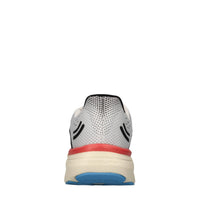Sneakers in ecopelle e tessuto 