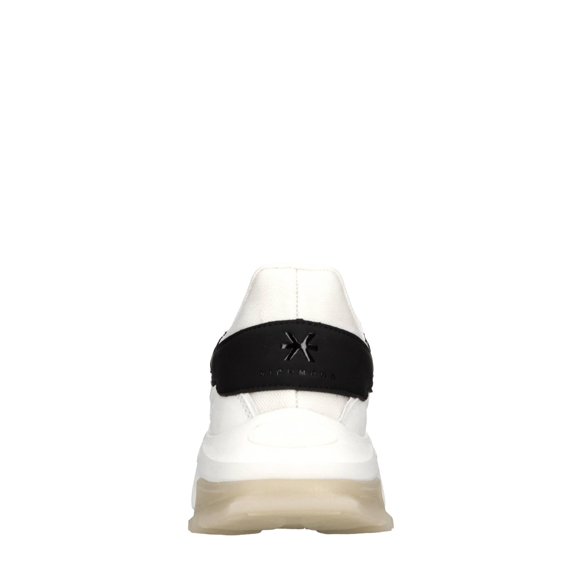 Sneakers in ecopelle e tessuto 