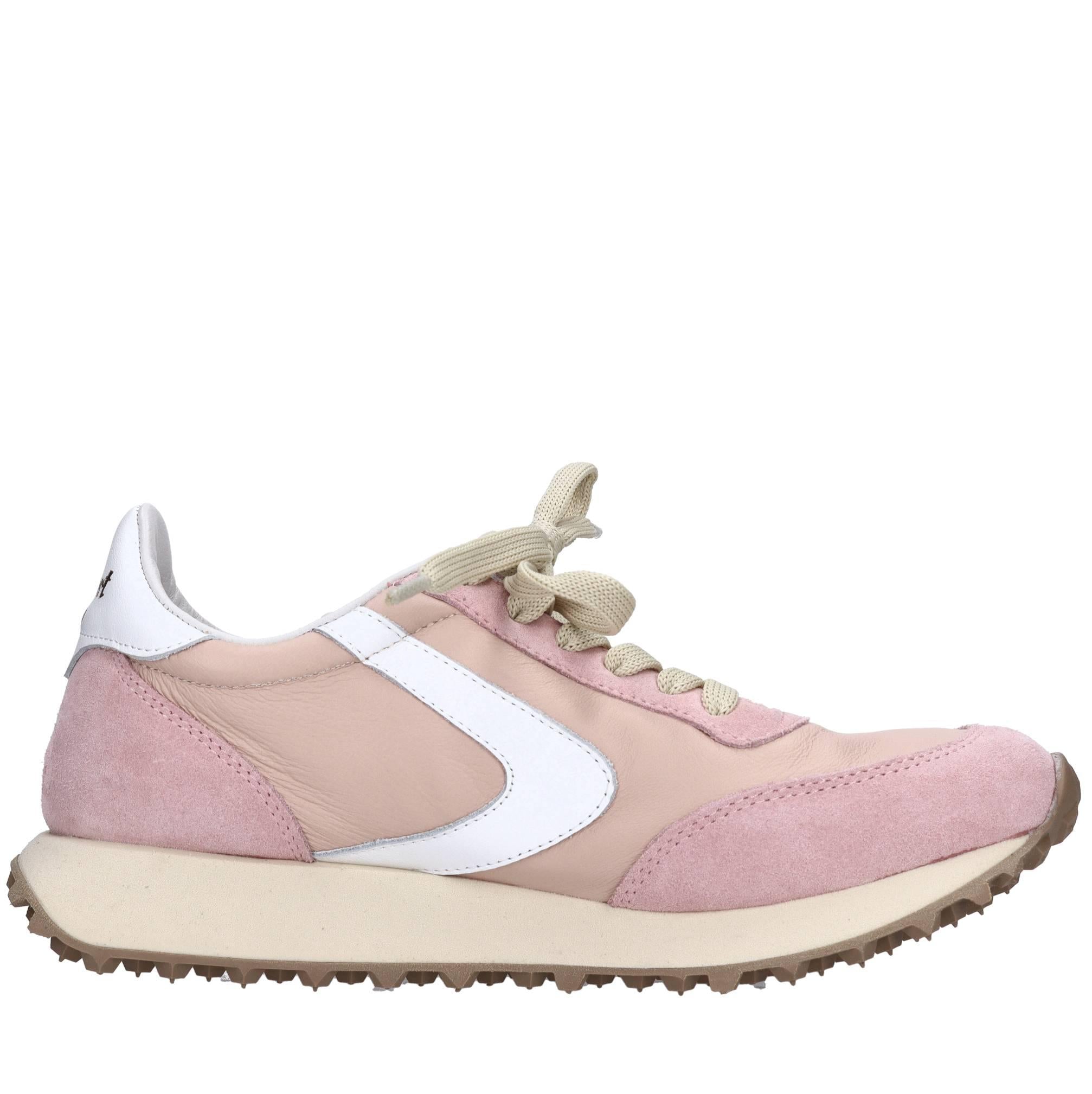 Sneakers in pelle e camoscio 