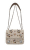 GUESS Borsa in tessuto,ecopelle e rafia