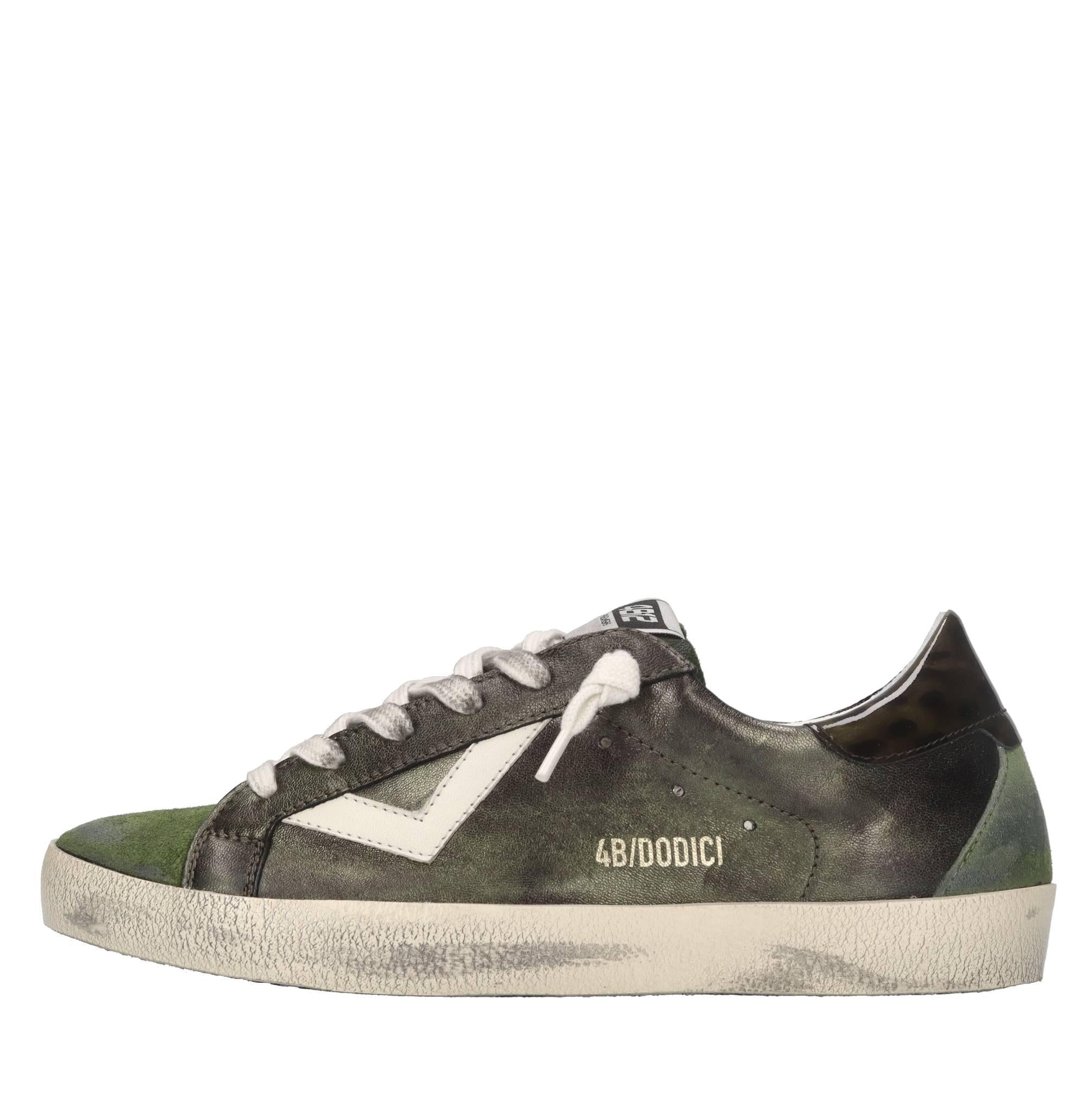 Sneakers in pelle 