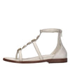 EMANUELLE VEE Sandali flat in pelle