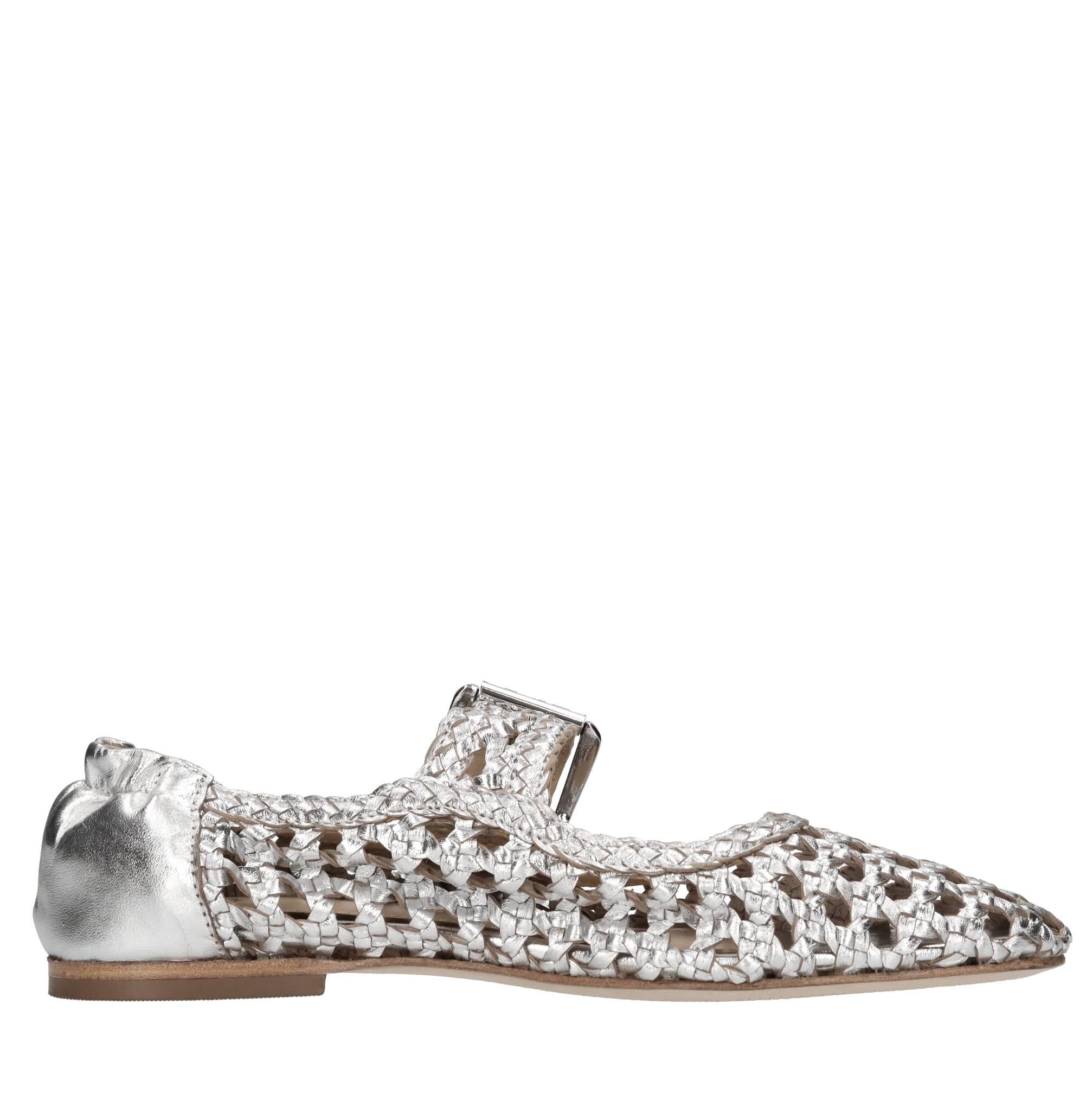 Ballerine in pelle 