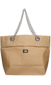 Borsa shopper impermeabile in materiale ecologico 