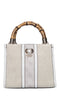 GUESS Kerima faux leather and fabric bag