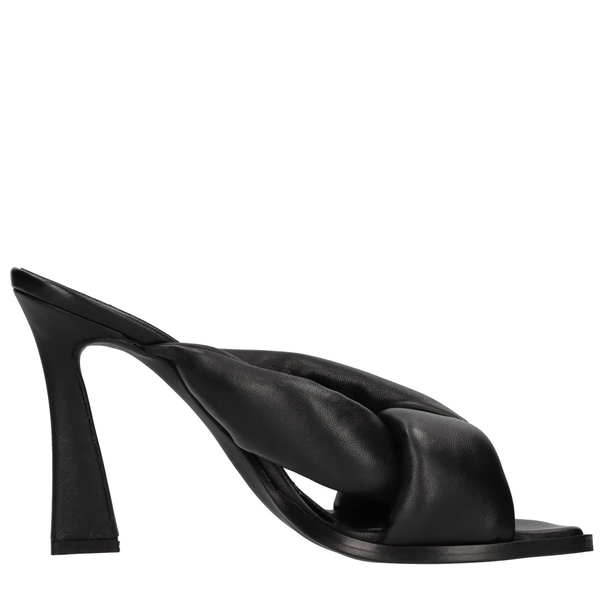 Mules in pelle 