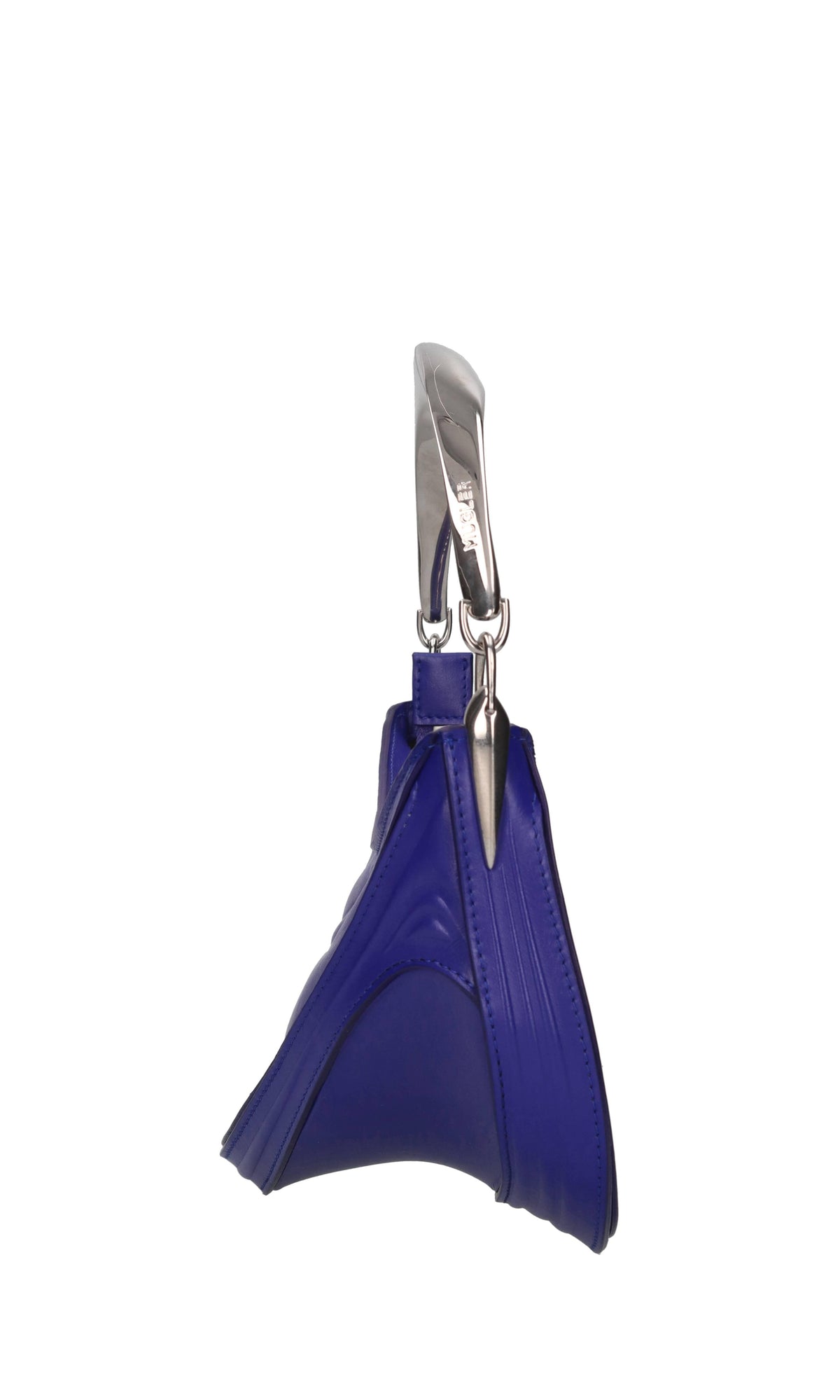 Borsa Spiral Curve in pelle 