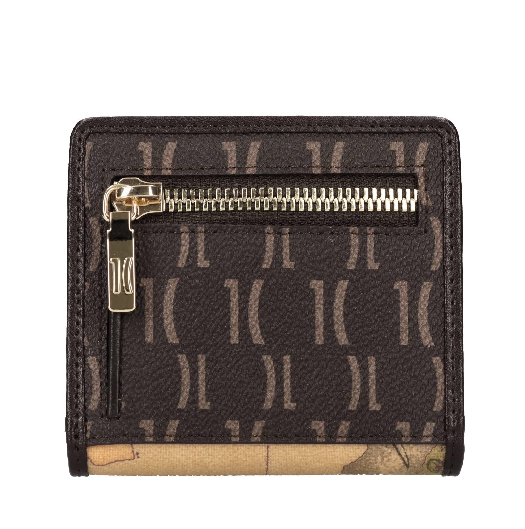 Portafolgio mini bifolder Geo classic in pelle ed ecopelle 