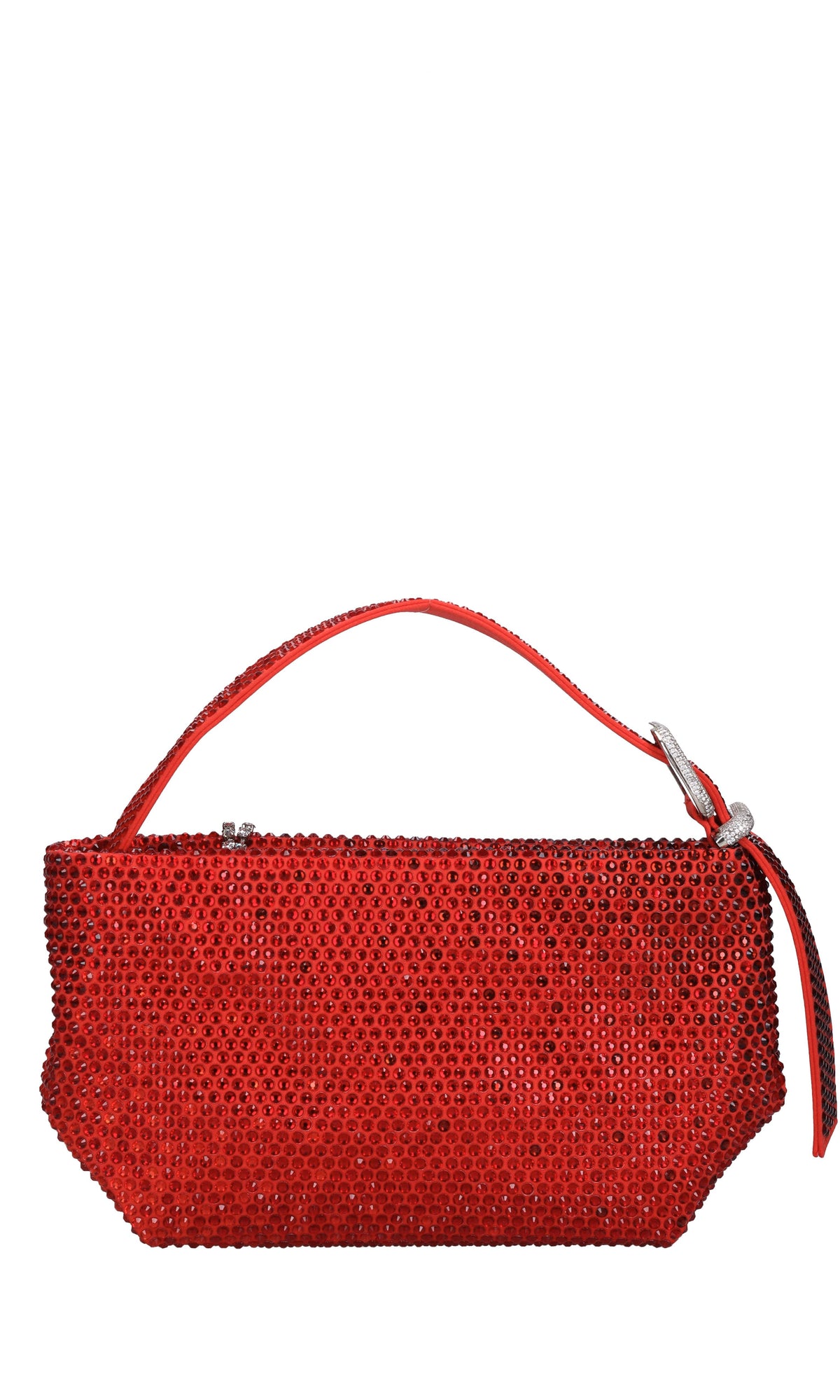 Borsa Jessye in raso e strass 