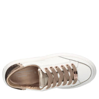 Sneakers in pelle,ecopelle e strass 