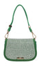 LA CARRIE NIGHT ED. mini bag in faux leather and faux suede