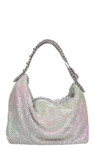 Borsa mini modello JILL in maglia metallica 