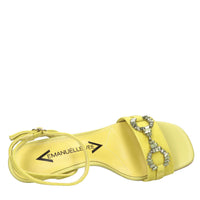 Sandali in camoscio e pelle 