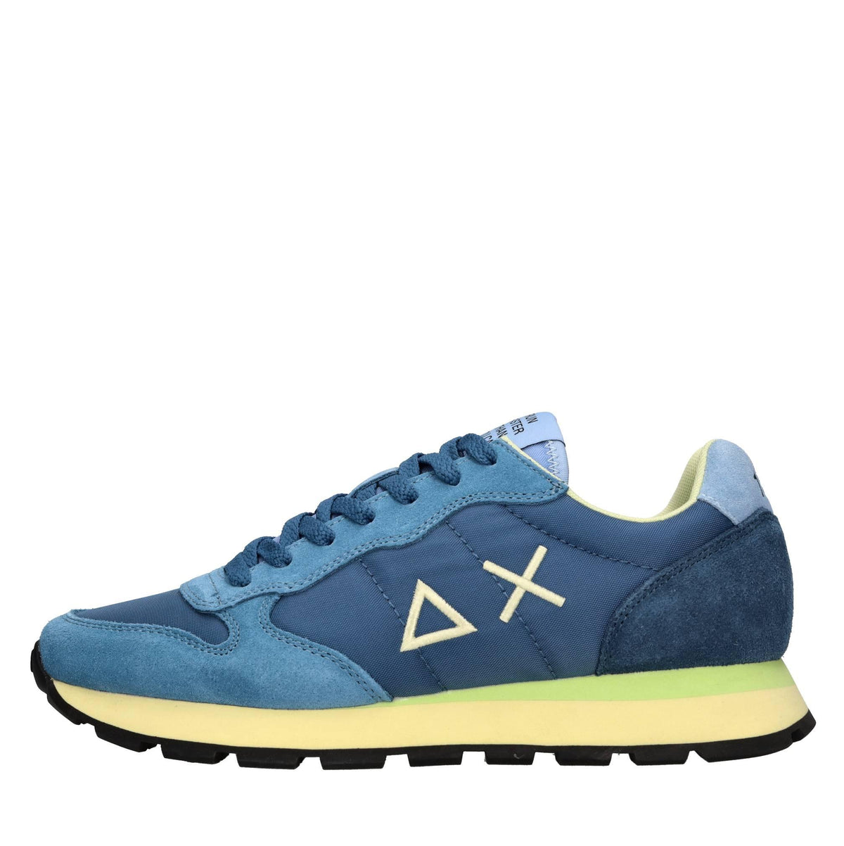 Sneakers modello Z35108 SUN68 in pelle scamosciata e tessuto traspirante 