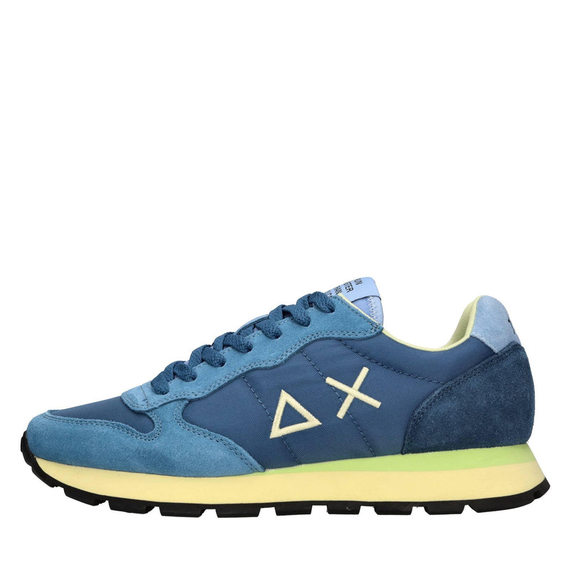 Sneakers modello Z35108 SUN68 in pelle scamosciata e tessuto traspirante 