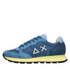 SUN68 Z35108 SUN68 sneakers in suede and breathable fabric