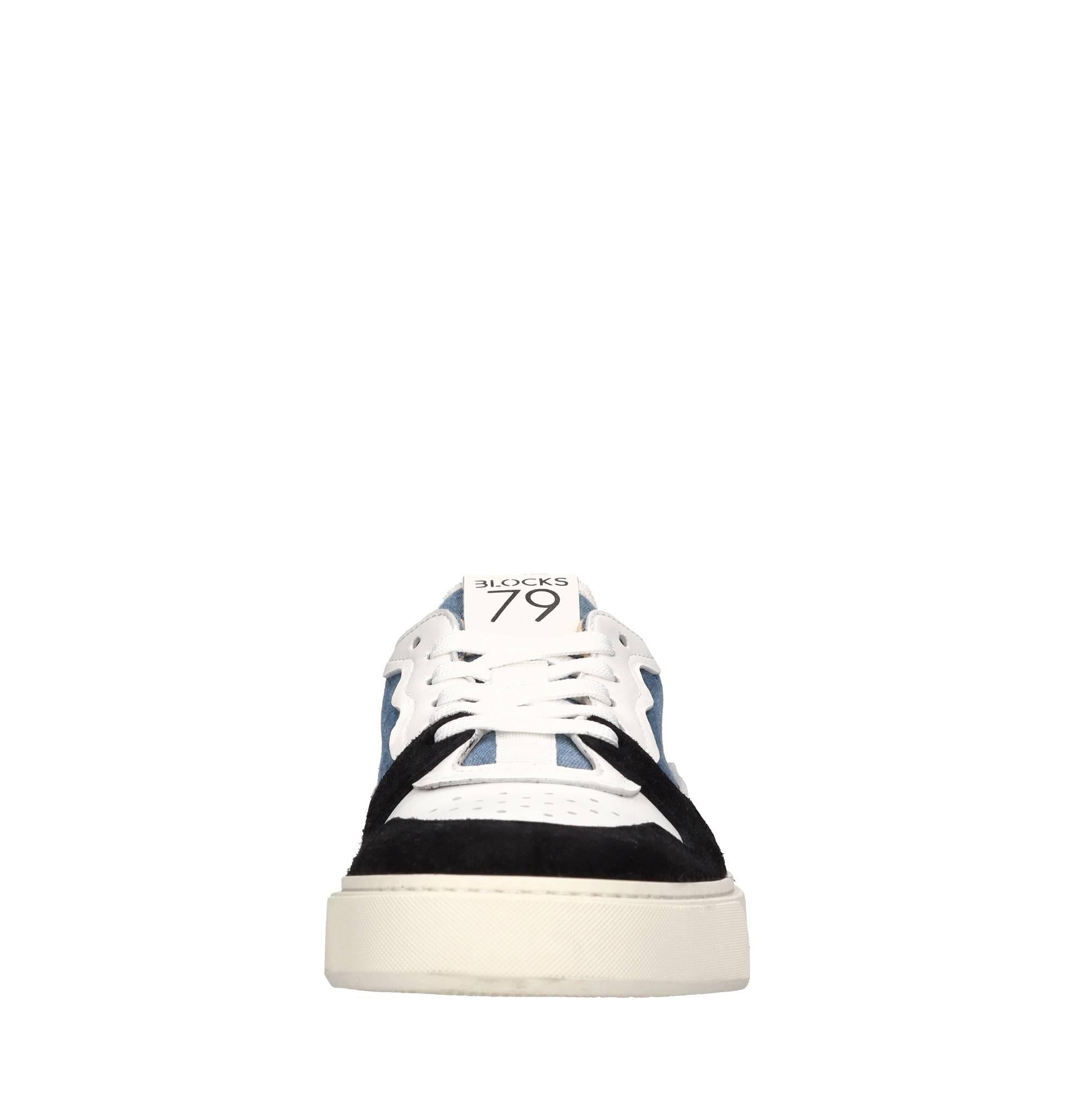 Sneakers in multimateriale 