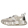 VOILE BLANCHE Sneakers in camoscio e tessuto con paillettes