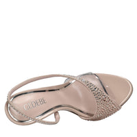 Sandali Candice in camoscio e strass 