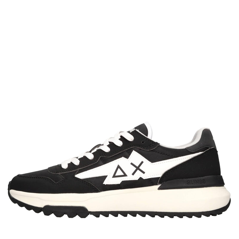 Sneakers modello Z35120 SUN68 in ecopelle e tessuto traspirante 