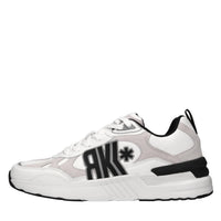 Sneakers in pelle,ecopelle e tessuto 