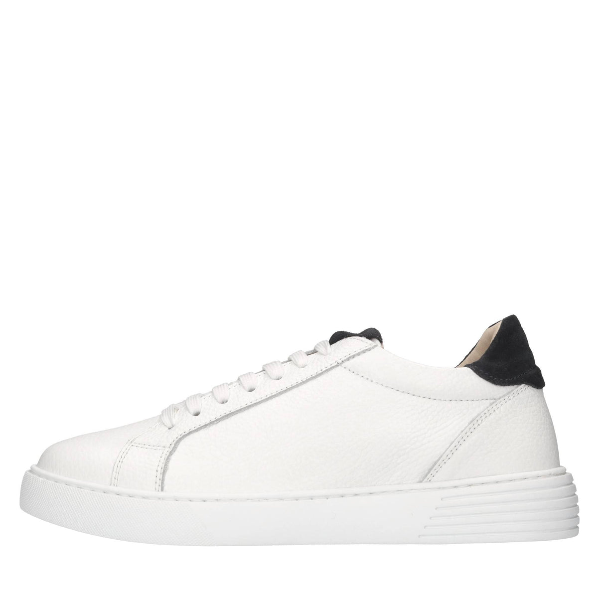 Sneakers in pelle e camoscio 