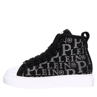 Sneakers in camoscio e strass 