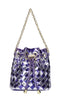 LA CARRIE Night Edition faux leather bag