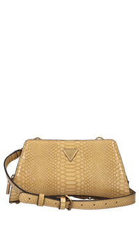 Borsa in ecopelle stampa pitone 