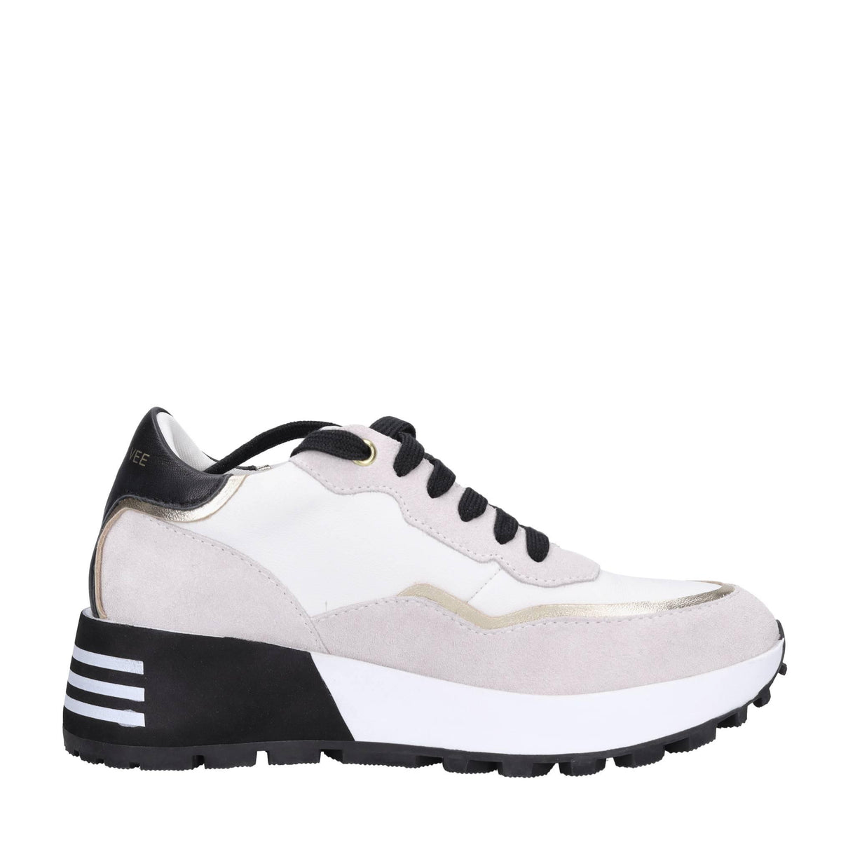 Sneakers in pelle e camoscio 