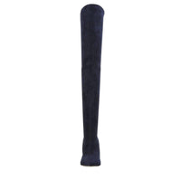 Stivali cuissard in ecocamoscio stretch 