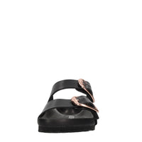 Mules in pelle 