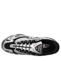 Sneakers in ecopelle e tessuto 