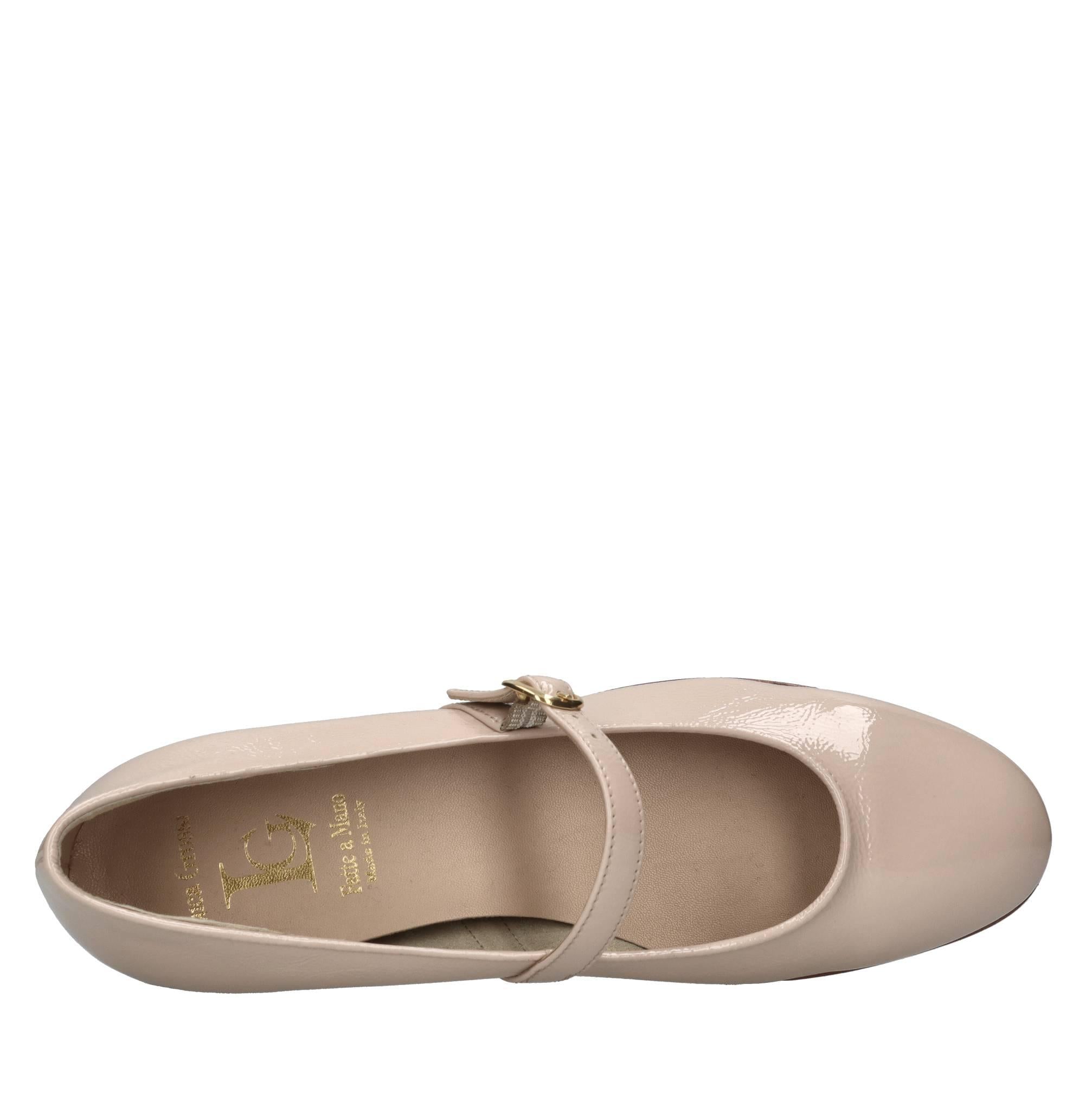 Ballerine in pelle lucida 