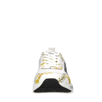 Sneakers in ecopelle e tessuto 